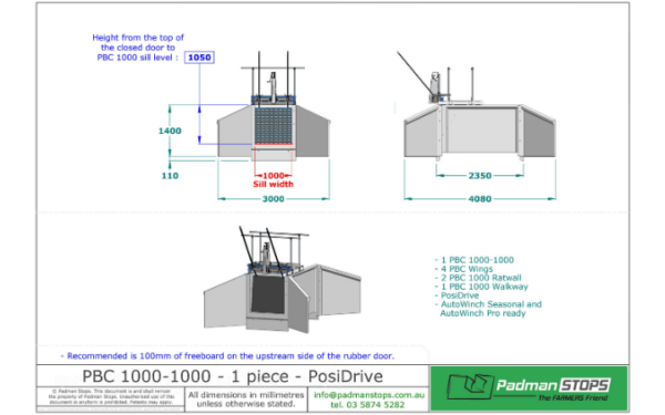 PBC 1000 - 1000 - 1 piece - Posidrive