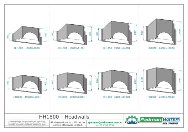 HH1800 Headwalls