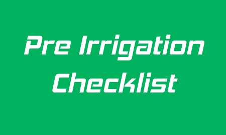 Featured Image Pre Irrigation Checklist